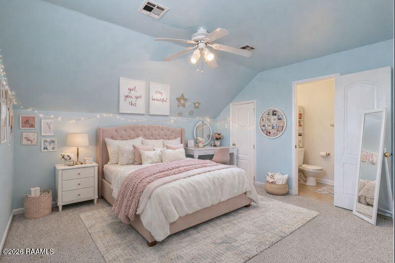 509 Bellevue Plantation Road Lafayette, LA 70503 - Photo 26 of 49 Upstairs Bed Virtually Staged