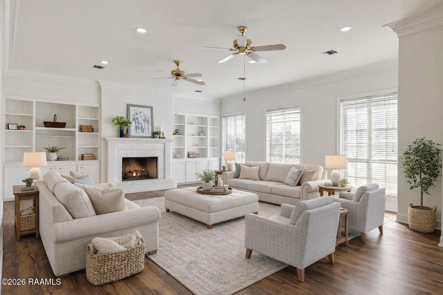509 Bellevue Plantation Road Lafayette, LA 70503 - Photo 5 of 49 Living Room Virtual Staging