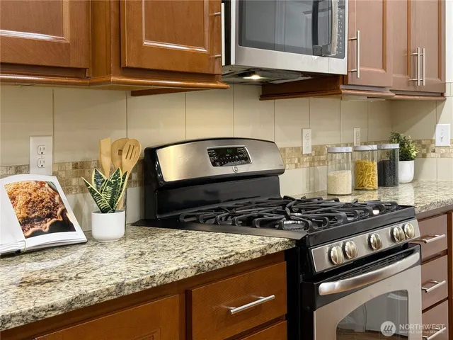 a close view of washer and dryer