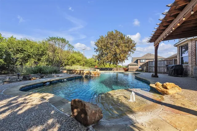 a view of a lake with houses