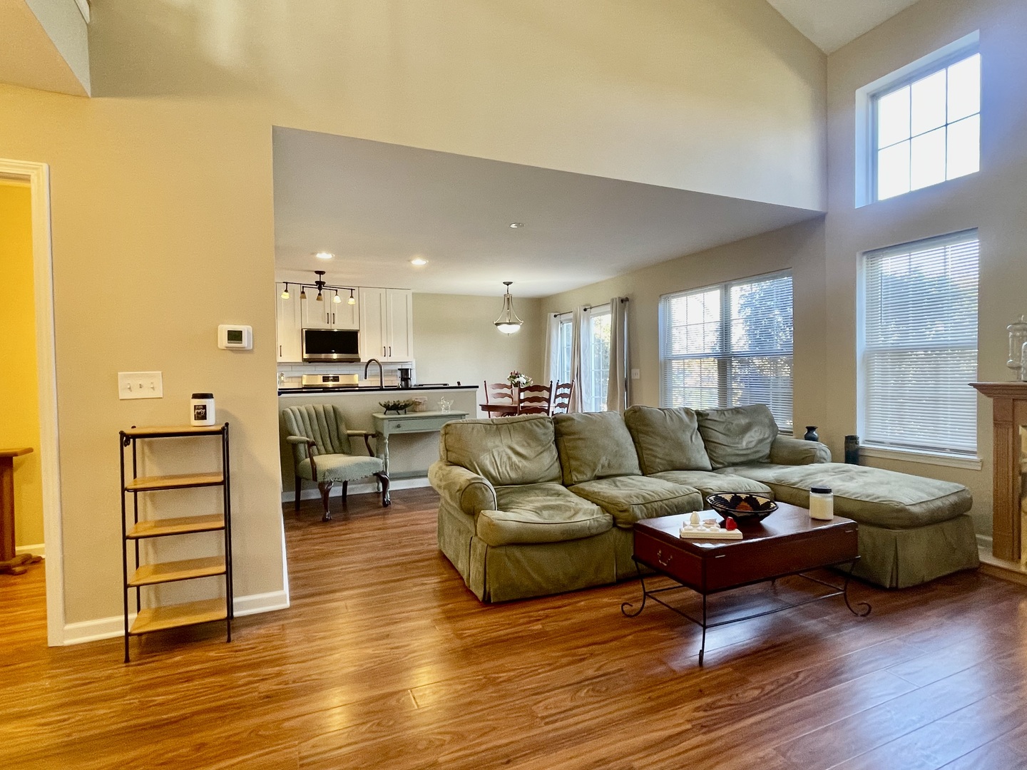 34718 Lakeside Drive Ingleside, IL 60041 - Photo 12 of 34 a living room with furniture and kitchen view