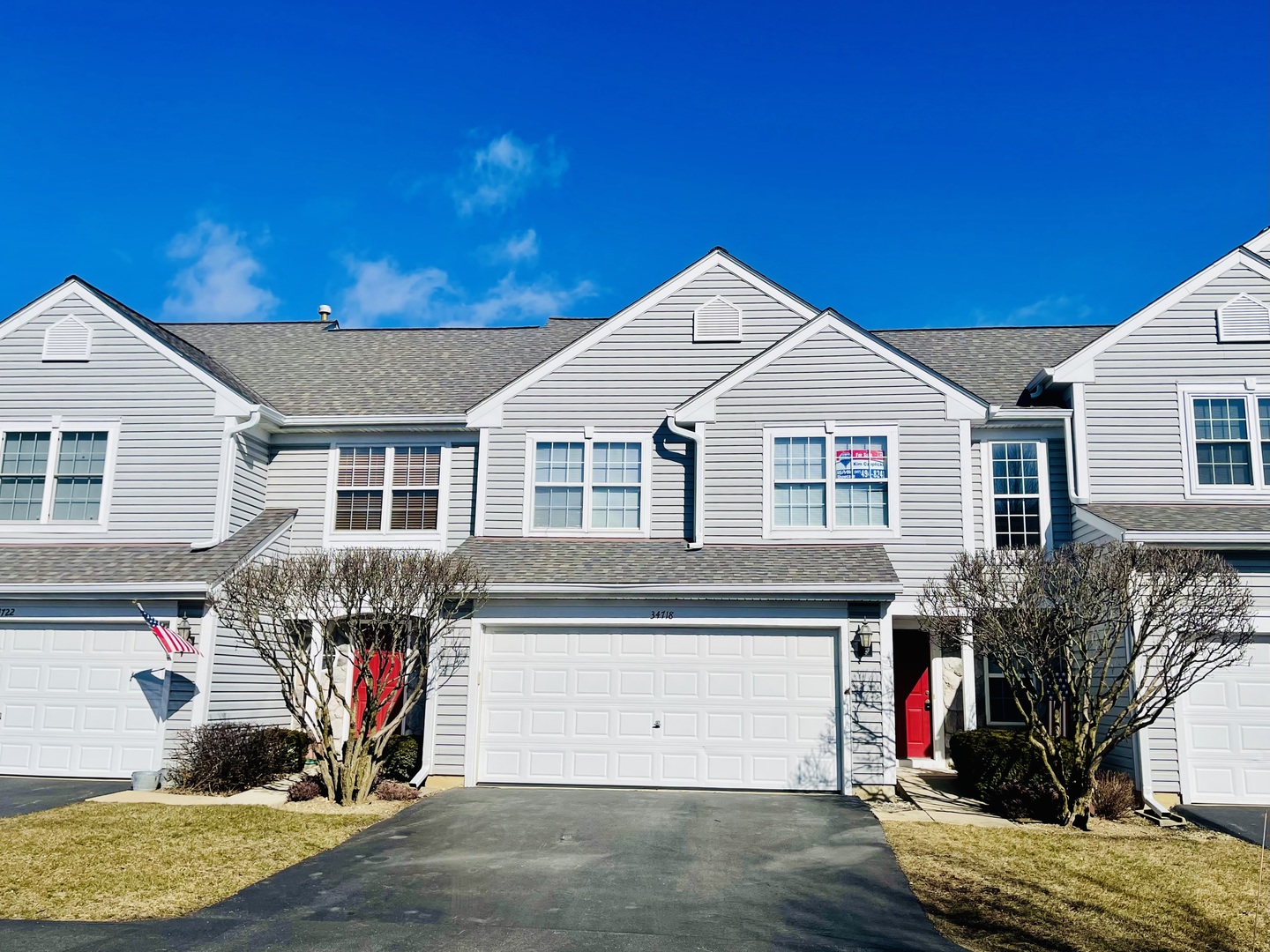 34718 Lakeside Drive Ingleside, IL 60041 - Photo 32 of 34 a front view of a house with a garage