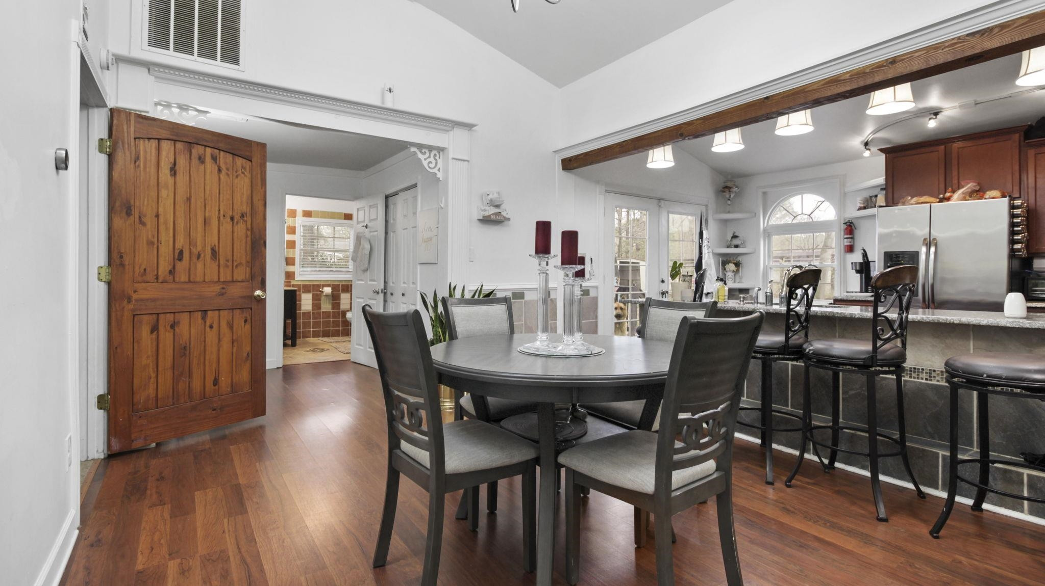 103 St Matthews Road Erwin, NC 28339 - Photo 4 of 14 a view of a dining room with furniture and wooden floor