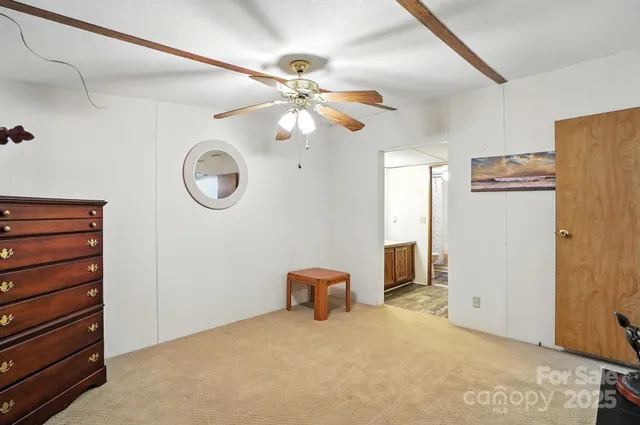 a view of a pool and an outdoor space