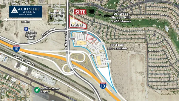 $2,489,454 | 0 I-10 & Jefferson Street, Indio, CA 92203