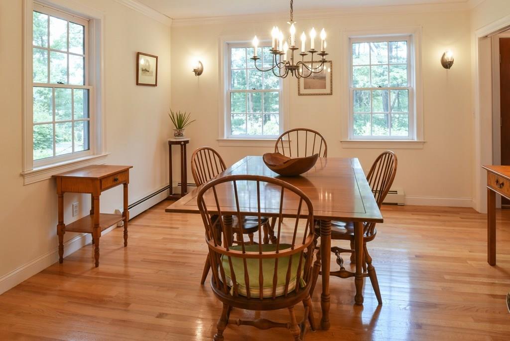 153 Kimball Road Amesbury, MA 01913 - Photo 5 of 17 a view of a dining room with furniture window and wooden floor