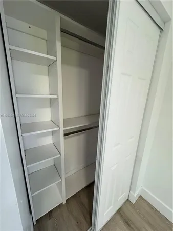 a view of walk in closet