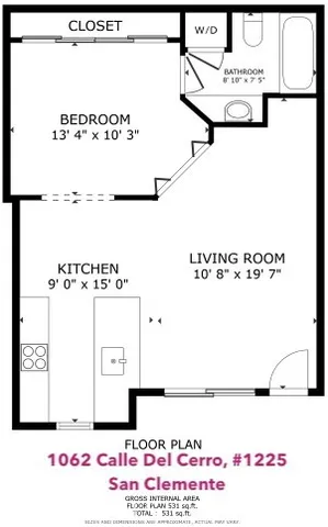 $435,000 | 1062 Calle Del Cerro, Unit 1225, San Clemente, CA 92672
