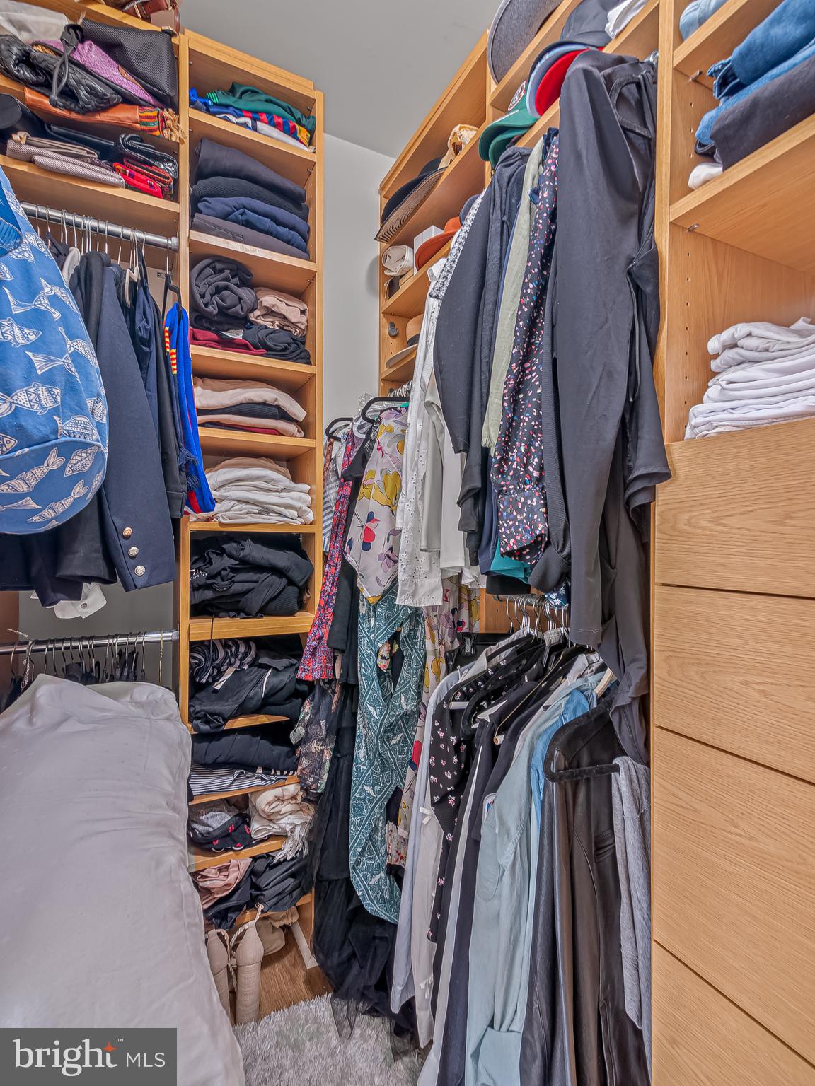 1914 Wilson Lane, Unit 202 McLean, VA 22102 - Photo 28 of 42 a view of walk in closet with clothes