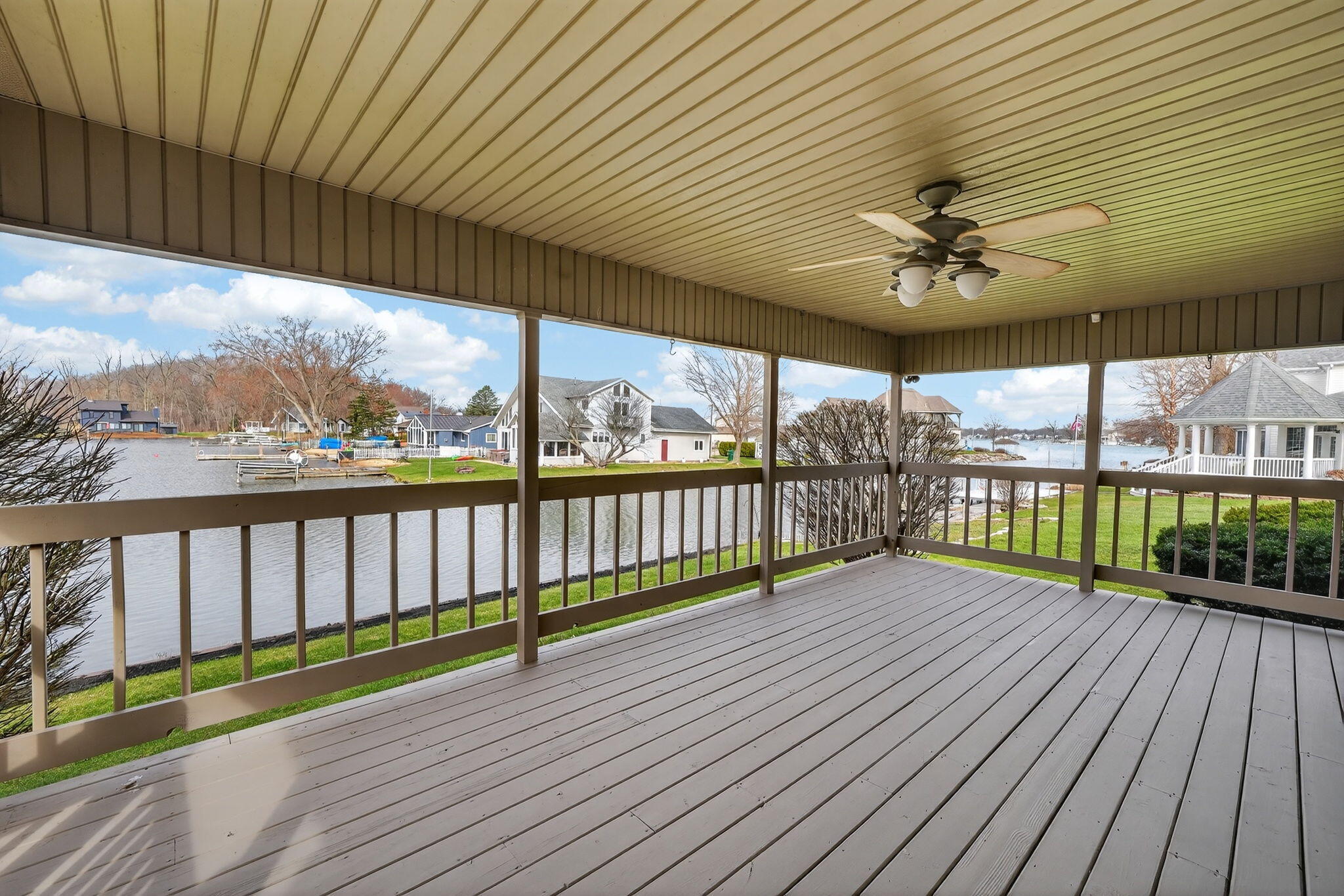 62546 Diamond View Drive Cassopolis, MI 49031 - Photo 35 of 48 Covered Lakeside Deck