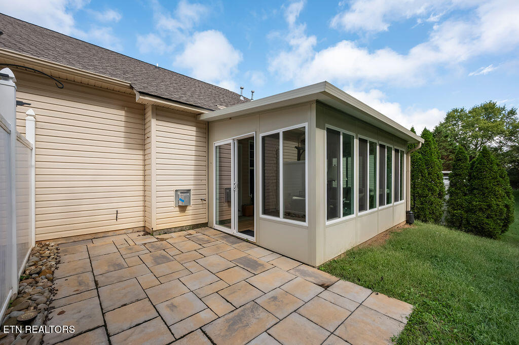 3530 Pebblebrook Way Knoxville, TN 37921 - Photo 25 of 41 Back of Sunroom