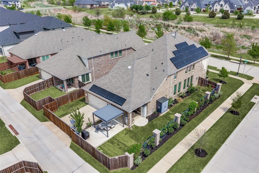 6117 Hall Road Frisco, TX 75034 - Photo 28 of 32 Aerial perspective of suburban area