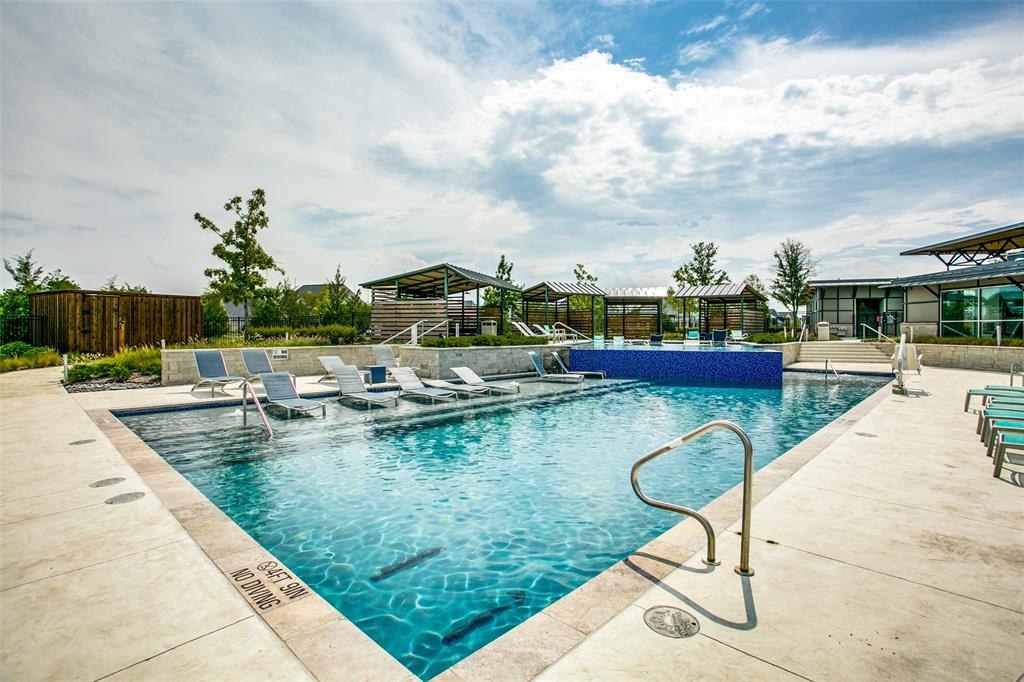 6117 Hall Road Frisco, TX 75034 - Photo 31 of 32 Community pool with a patio area