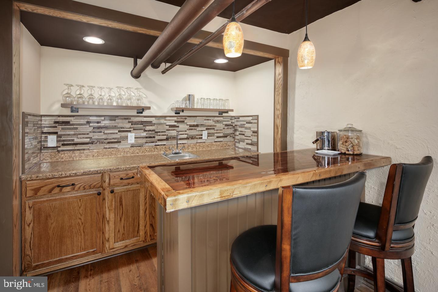 5 Orchard Lane Wallingford, PA 19086 - Photo 17 of 19 Bar area in Basement