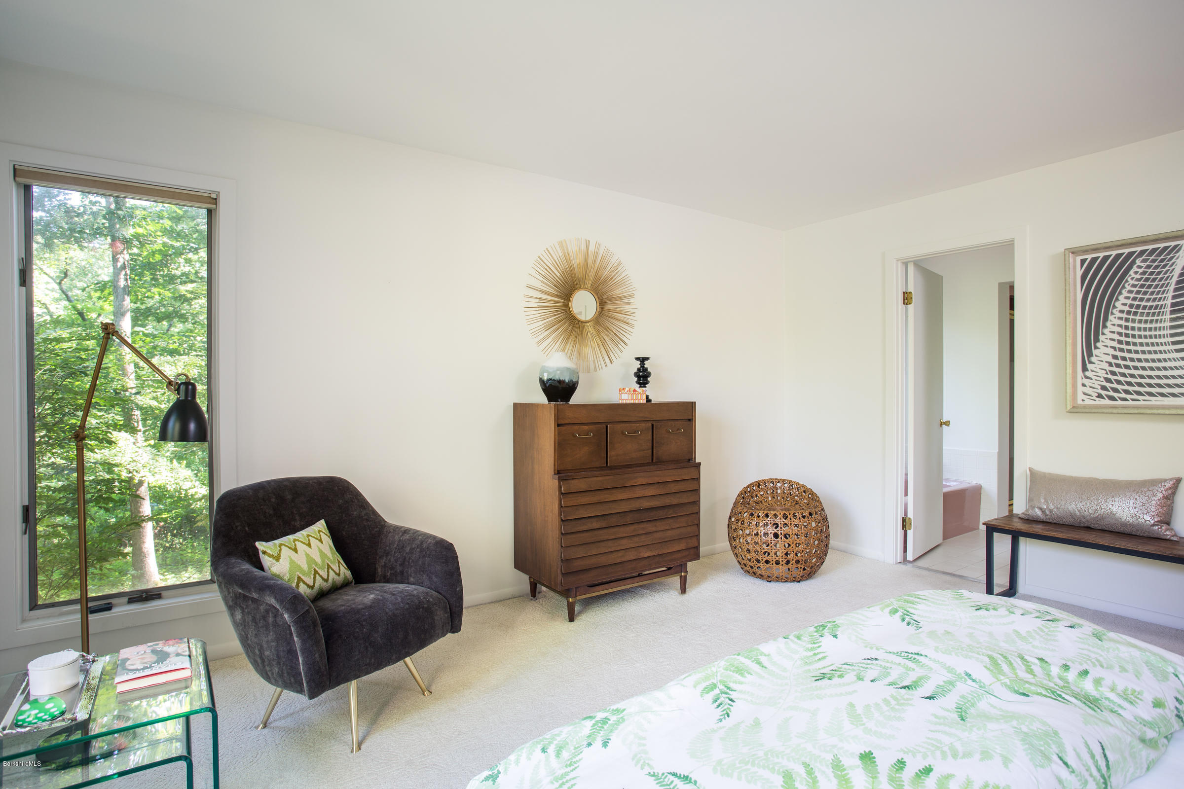 1296 Ashley Falls Road Sheffield, MA 01222 - Photo 14 of 26 Master bedroom