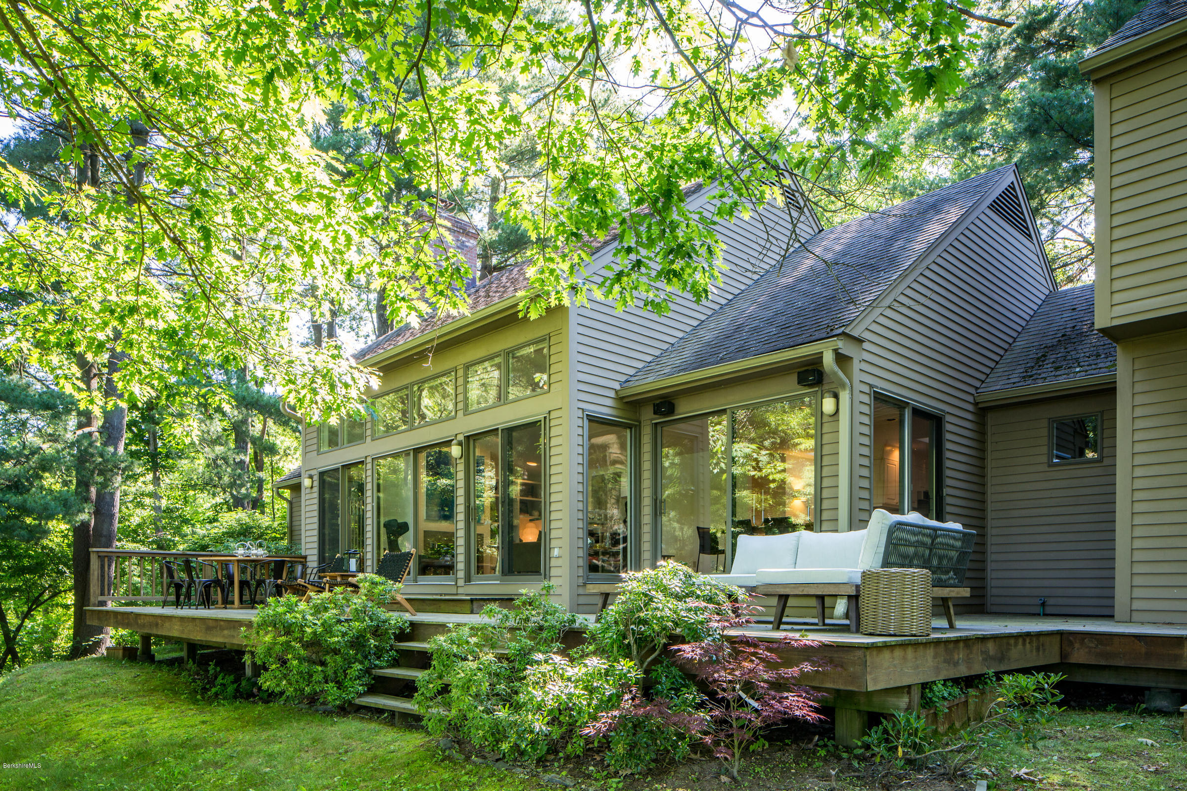 1296 Ashley Falls Road Sheffield, MA 01222 - Photo 7 of 26 Floor to ceiling windows