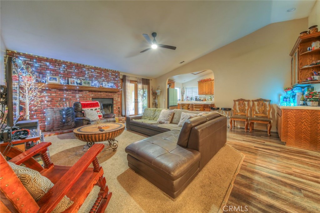57775 Bailey Road Anza, CA 92539 - Photo 5 of 55 a living room with furniture and a flat screen tv