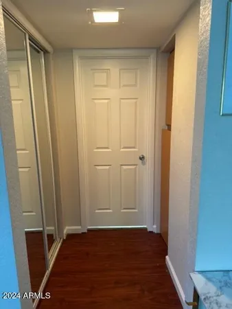 a view of empty room