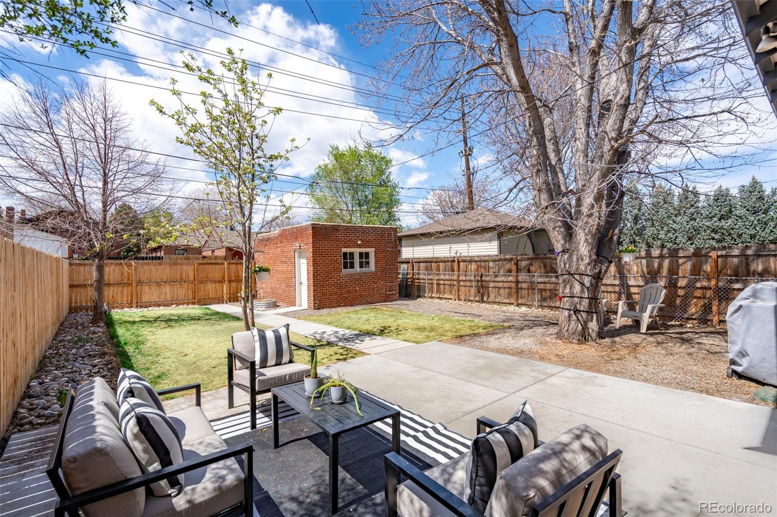 1247 Harrison Street Denver, CO 80206 - Photo 35 of 50 a outdoor space with a table and chairs