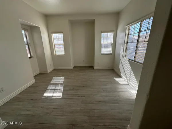 a view of livingroom with hardwood floor and window