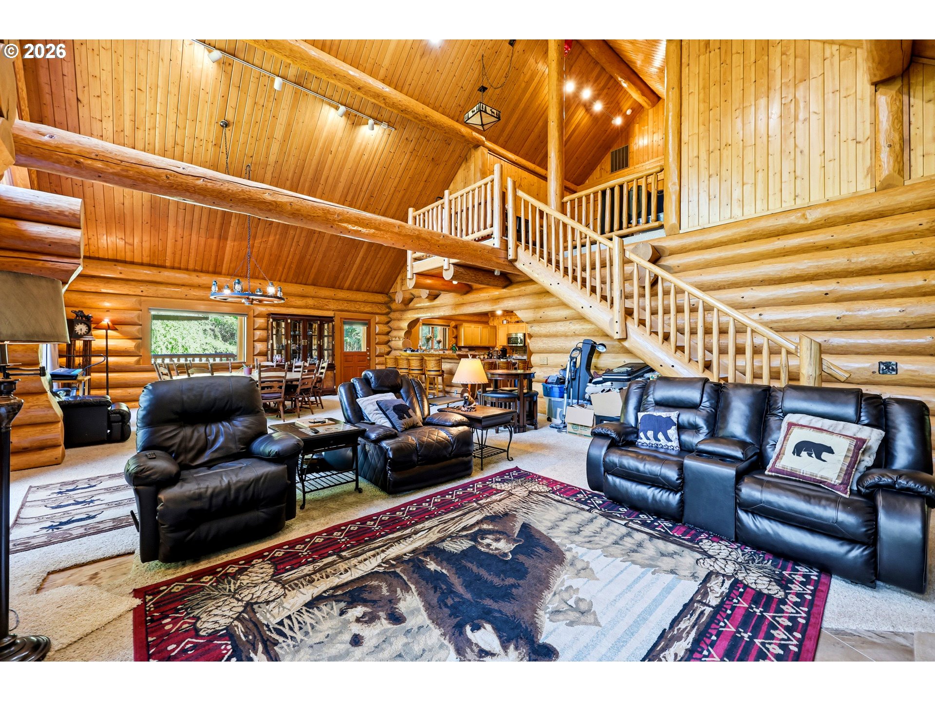 390 Spruce Creek Road Longview, WA 98632 - Photo 17 of 45 a view of a living room and a couch