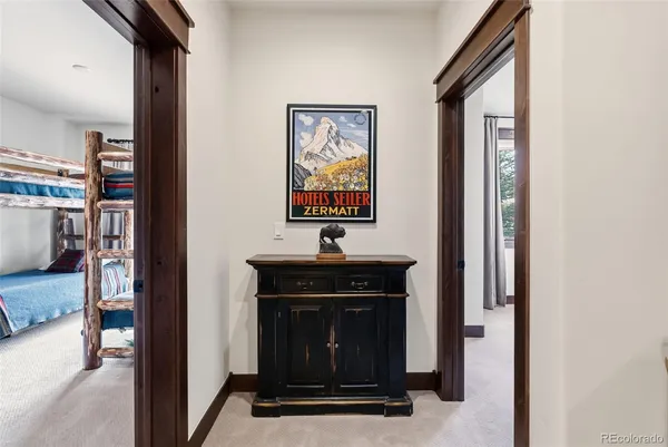 a view of an entryway door