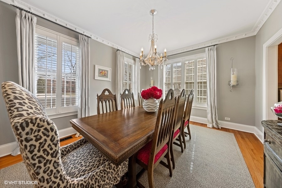 612 North County Line Road Hinsdale, IL 60521 - Photo 4 of 34 a view of a dining room with furniture and window