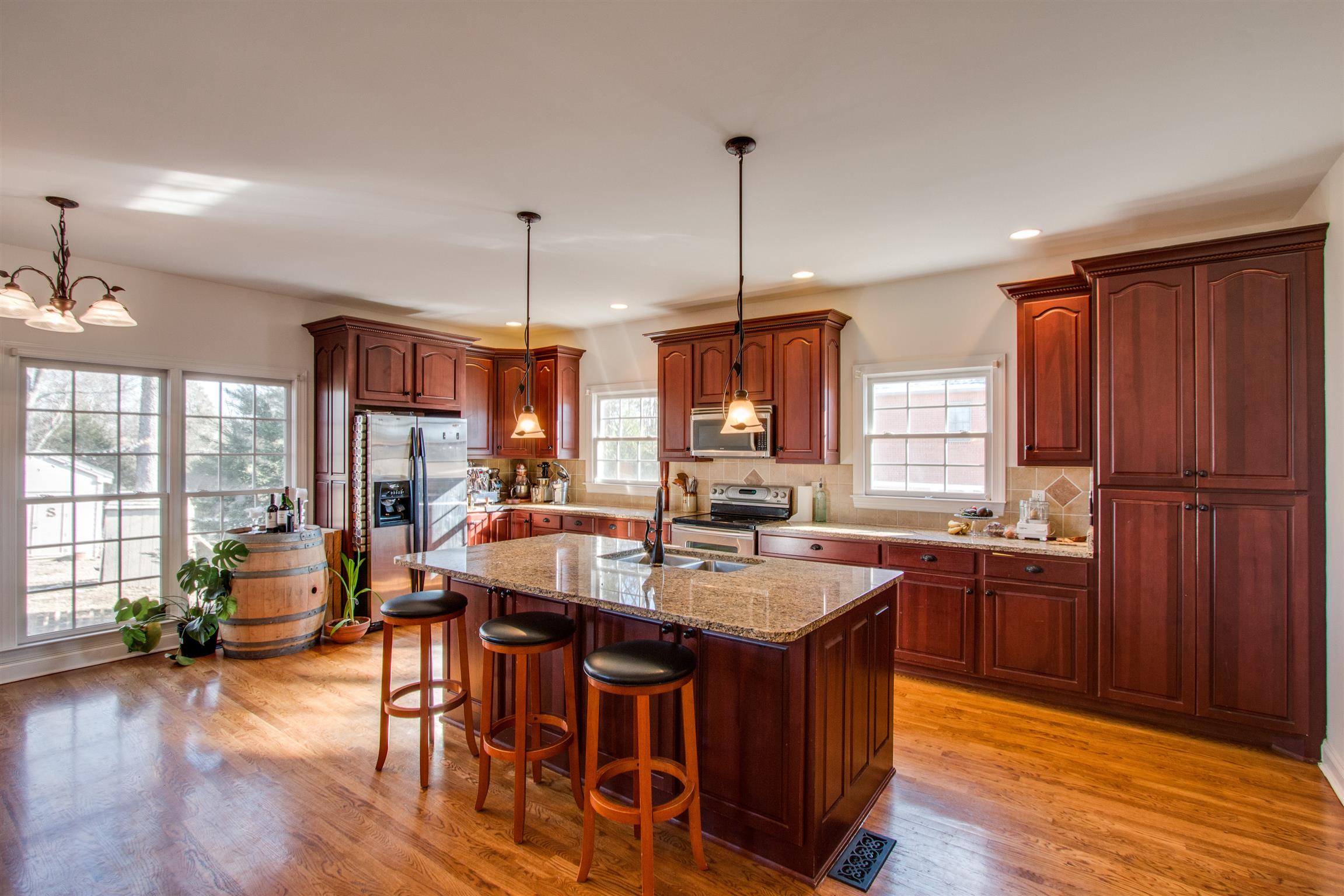 210 Ridgewater Way Mount Juliet, TN 37122 - Photo 5 of 24 a kitchen with sink and wooden floor