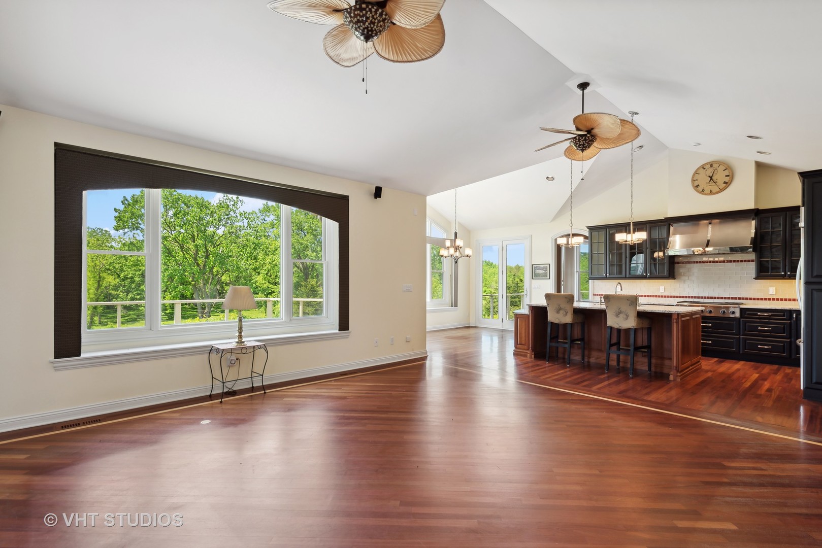 10701 Knickerbocker Road Harvard, IL 60033 - Photo 13 of 46 a view of a dining room with furniture window and wooden floor