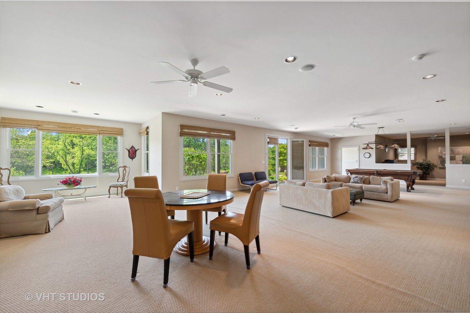 10701 Knickerbocker Road Harvard, IL 60033 - Photo 26 of 46 a view of a dining room with furniture window and outside view