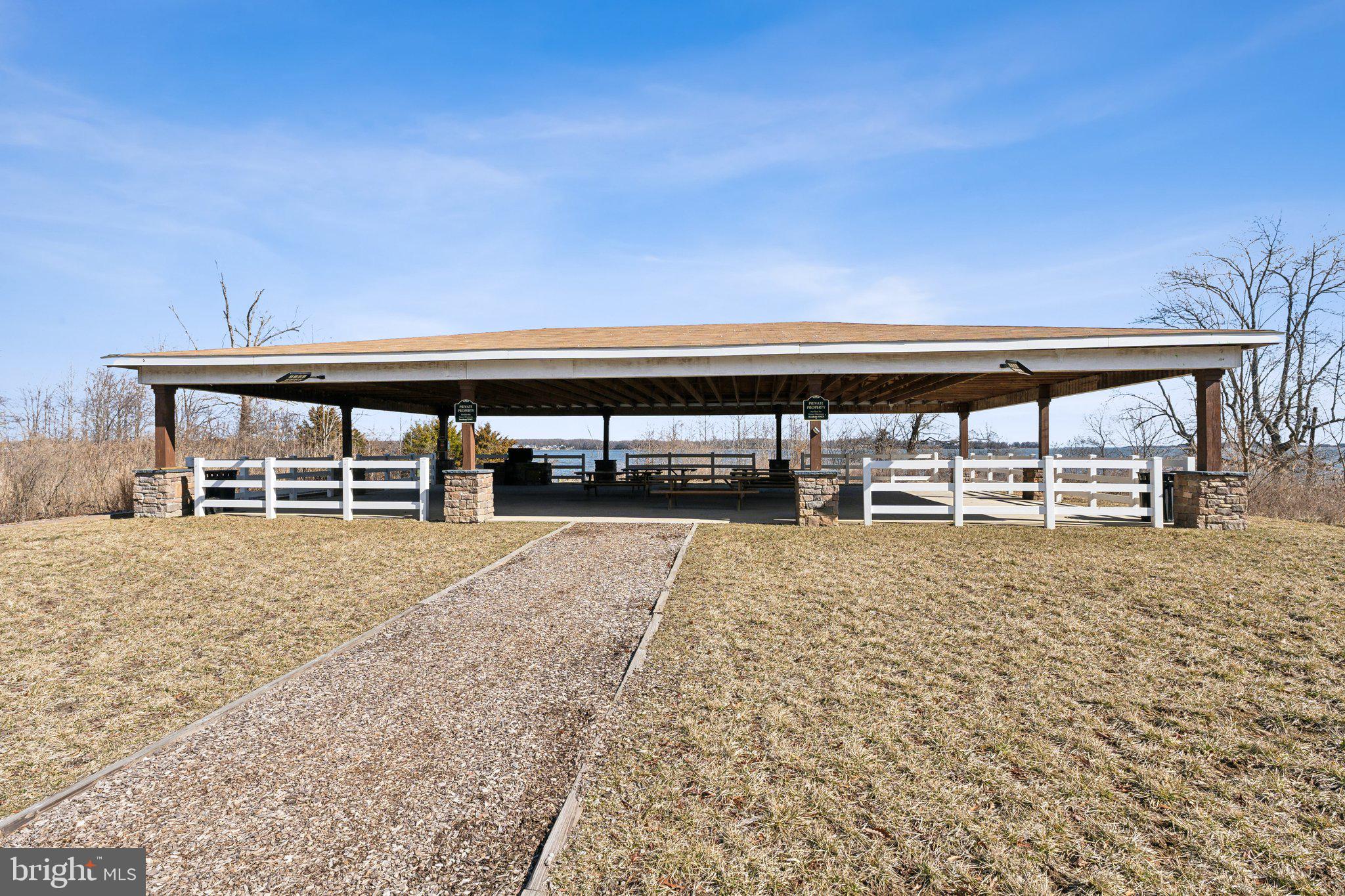 3012 Shaws Road Edgemere, MD 21219 - Photo 46 of 57 a view of swimming pool with outdoor seating and yard in the back