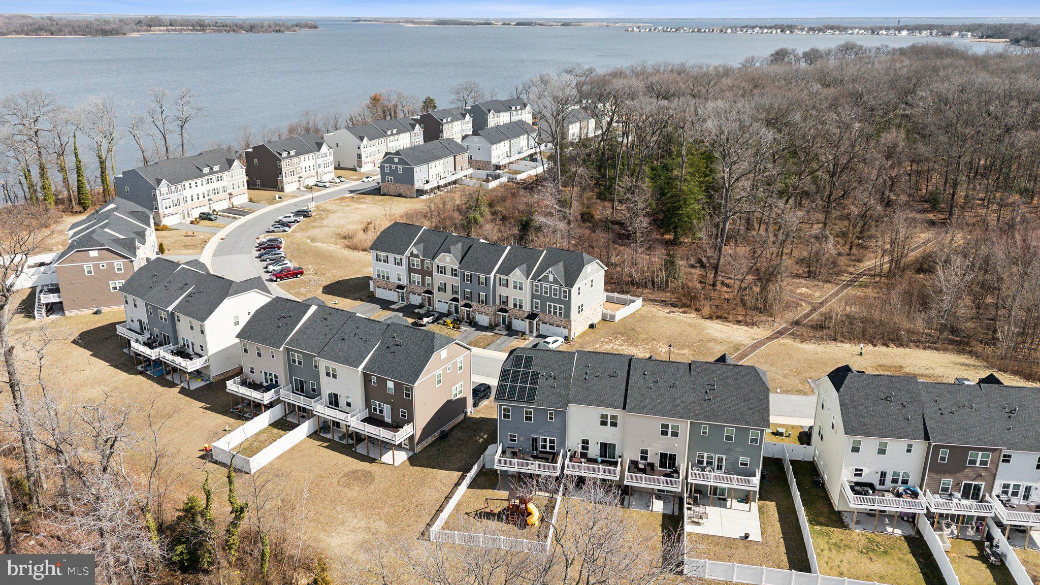 3012 Shaws Road Edgemere, MD 21219 - Photo 47 of 57 an aerial view of a houses with outdoor space