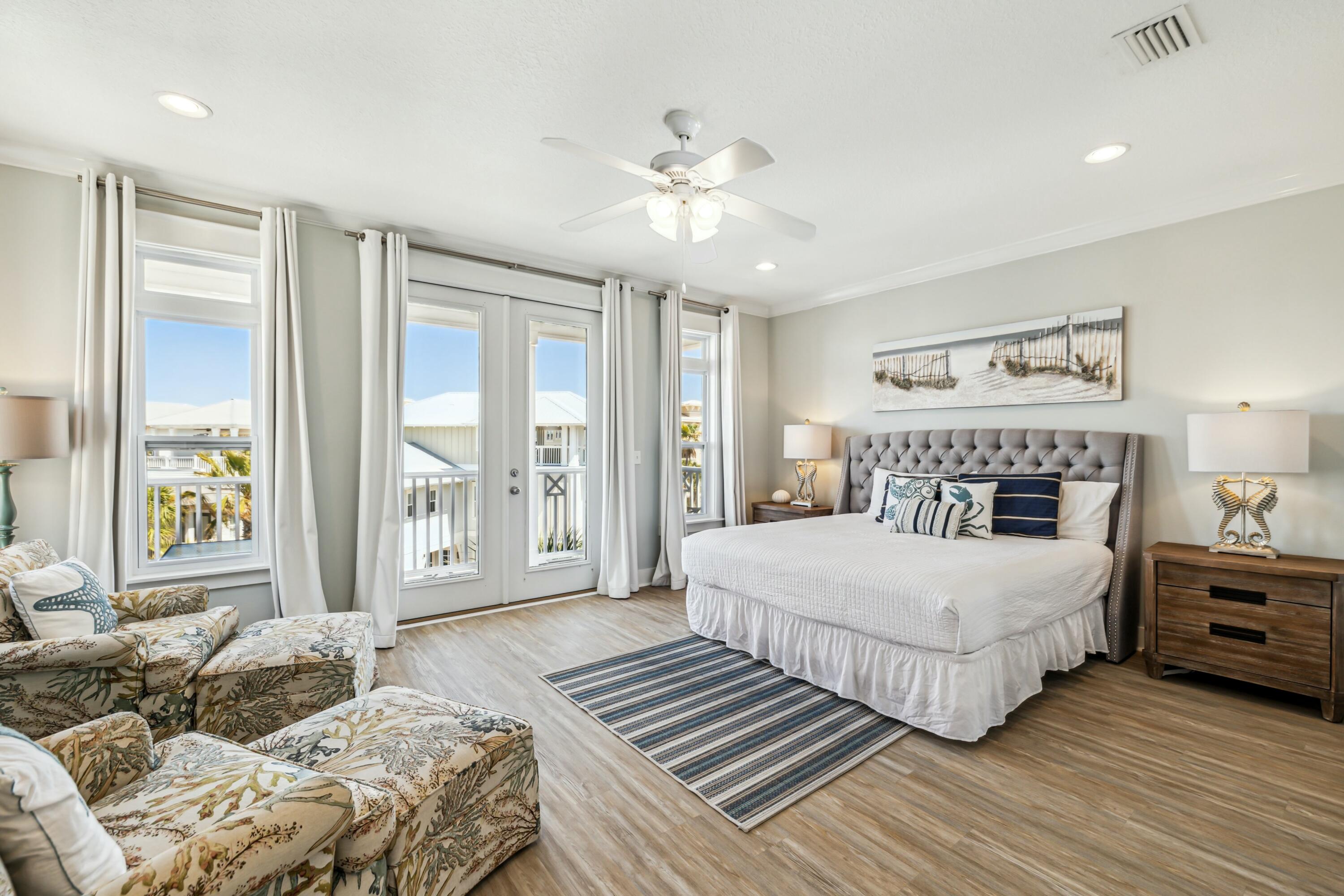 74 Blue Dolphin Loop Seacrest, FL 32461 - Photo 36 of 52 3rd floor primary suite