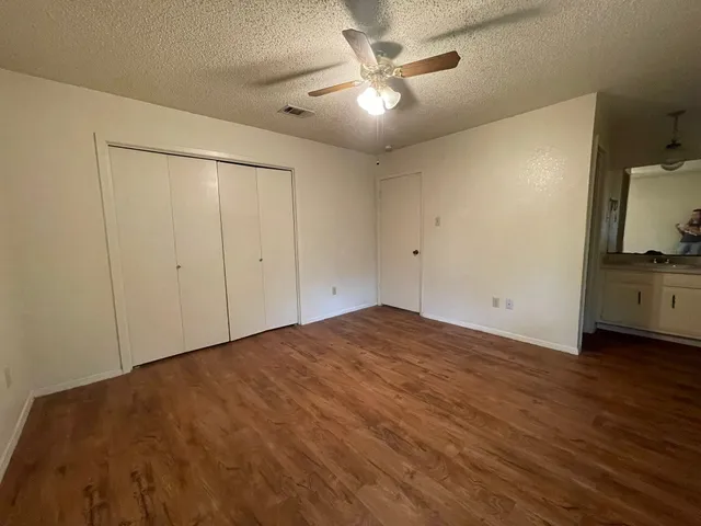 wooden floor in an empty room