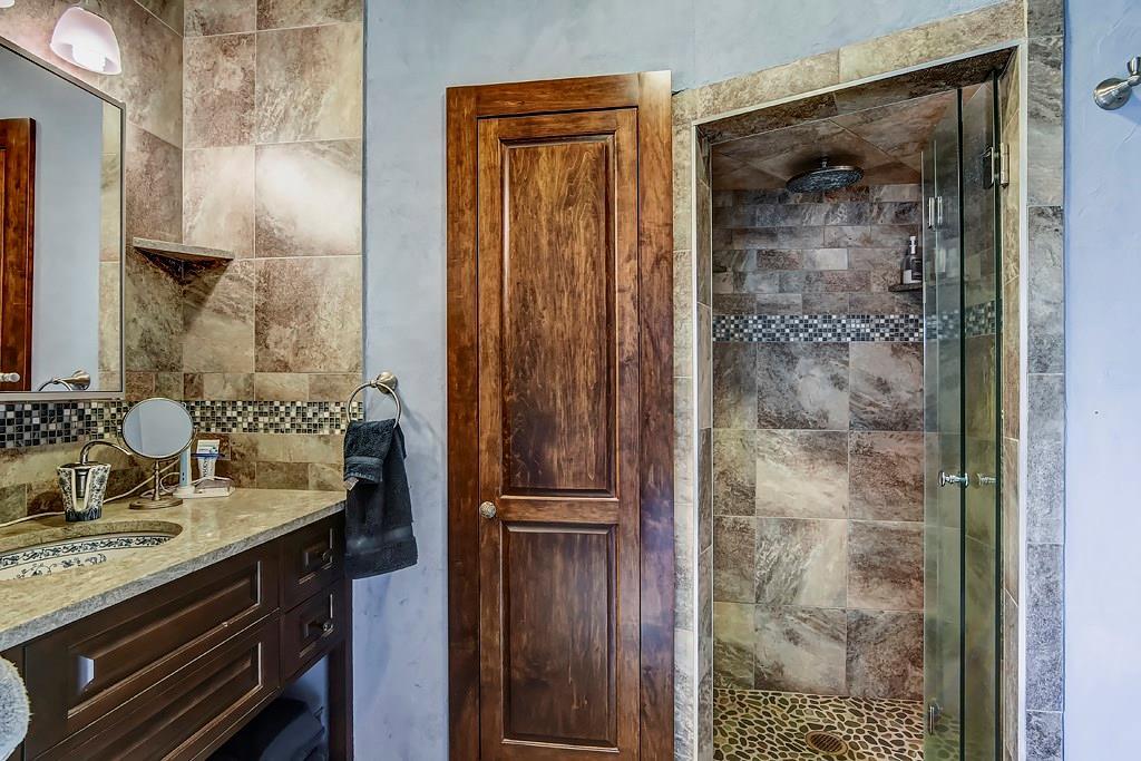 110 Naskeag Point Road Brooklin, ME 04616 - Photo 27 of 34 Master bath with stone and tile...