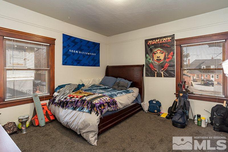 760 West Street Reno, NV 89503 - Photo 6 of 17 a bedroom with bed and a window