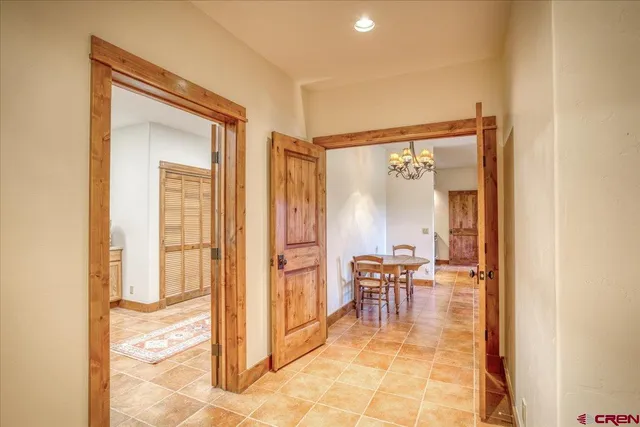 a view of a livingroom and dining room