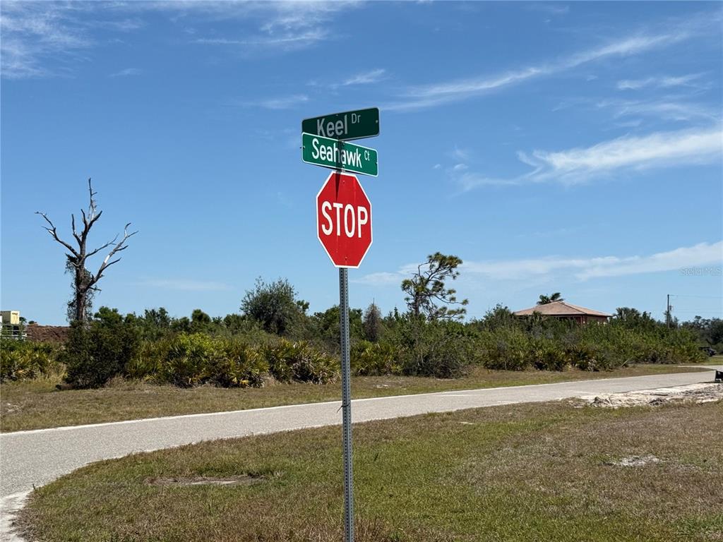 24 Seahawk Court Placida, FL 33946 - Photo 7 of 7 a view of a street with a yard