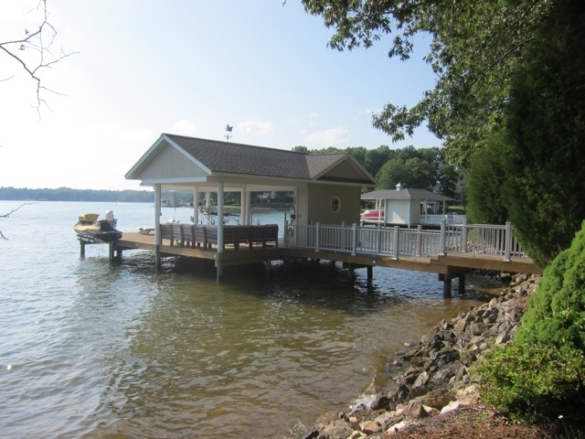 95 Bay Front Road Penhook, VA 24137 - Photo 18 of 19 View of dock