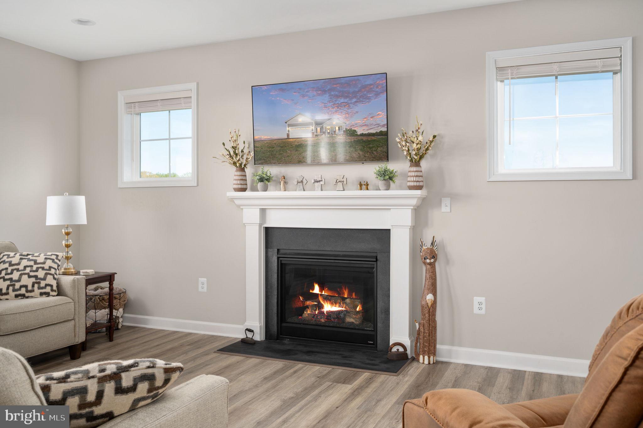 257 Rock Island Ridge Mineral, VA 23117 - Photo 26 of 128 a living room with furniture and a fireplace