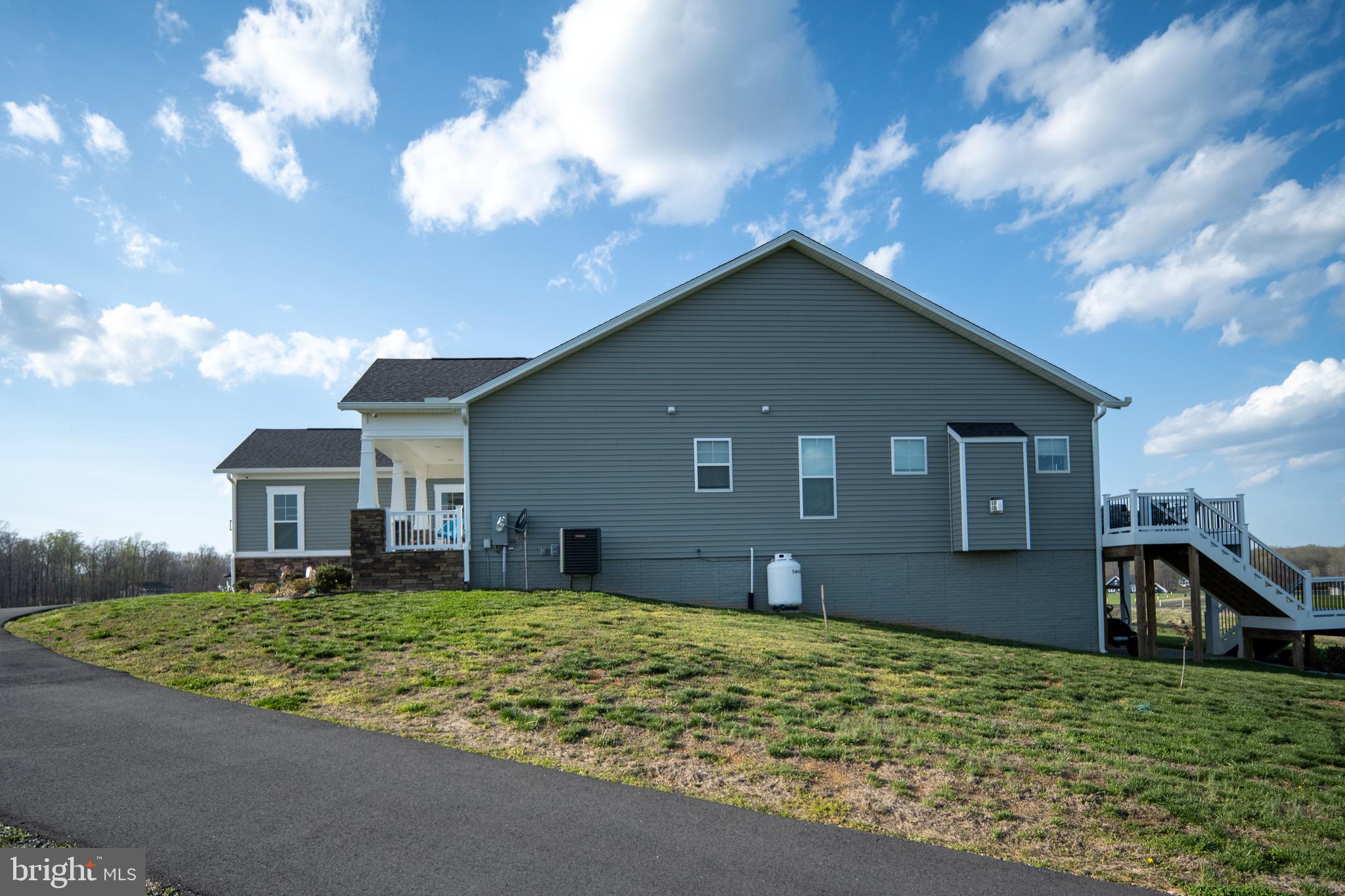 257 Rock Island Ridge Mineral, VA 23117 - Photo 57 of 128 a house view with a garden space
