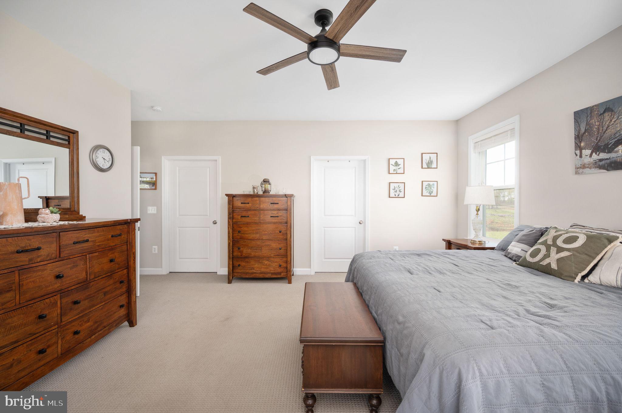 257 Rock Island Ridge Mineral, VA 23117 - Photo 64 of 128 a bedroom with a bed and a dresser
