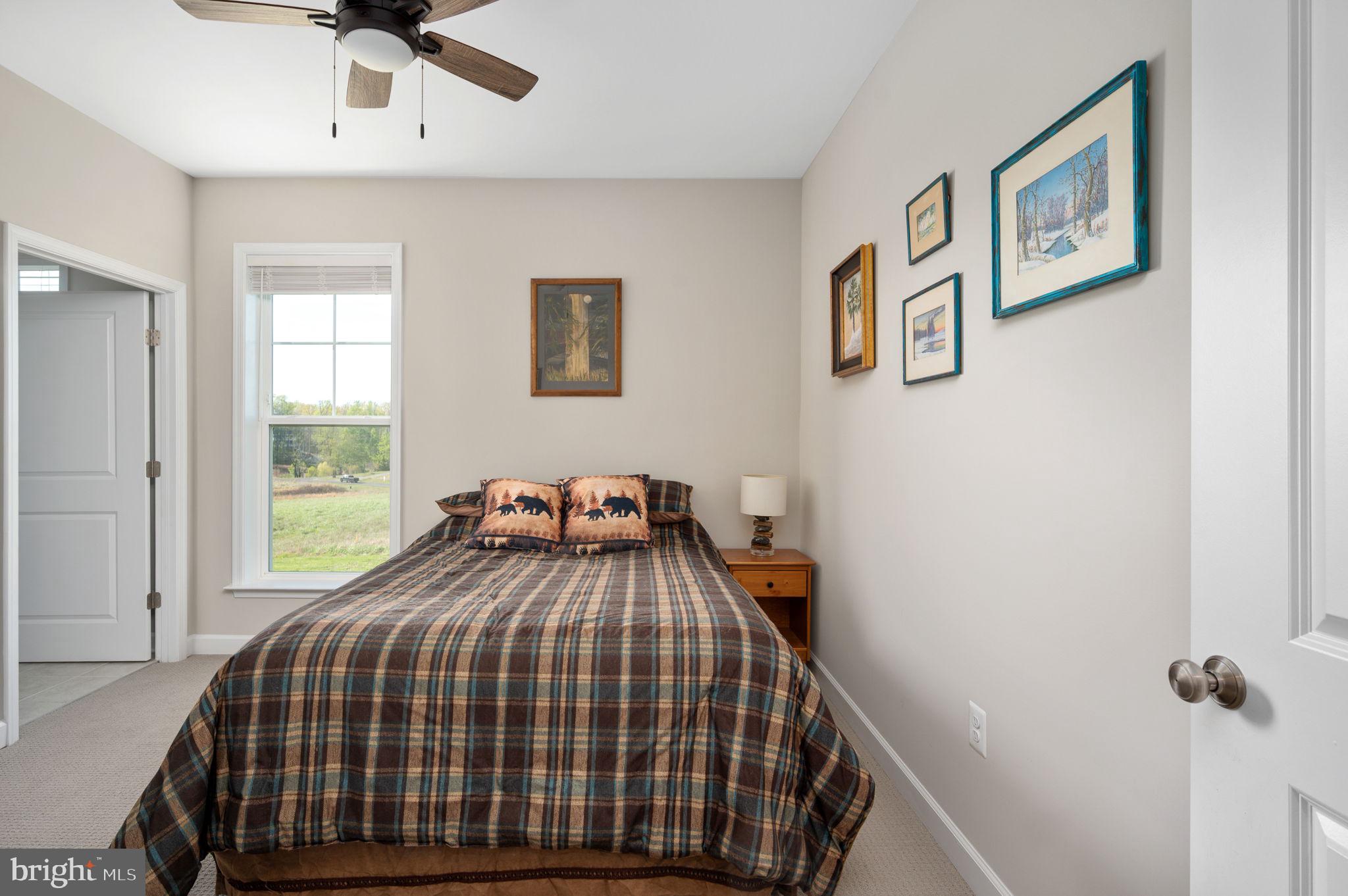 257 Rock Island Ridge Mineral, VA 23117 - Photo 80 of 128 a bedroom with a bed and a window
