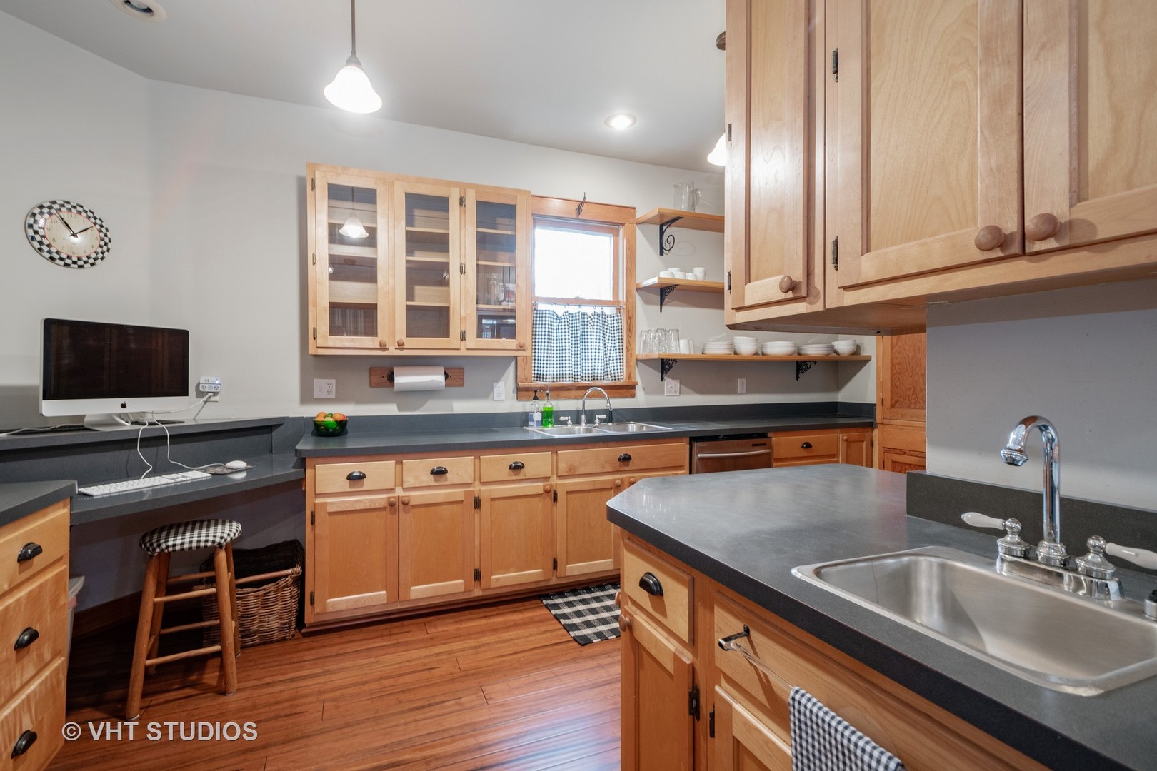 2105 Cedar Road Homewood, IL 60430 - Photo 4 of 23 a kitchen with stainless steel appliances granite countertop a sink stove and cabinets