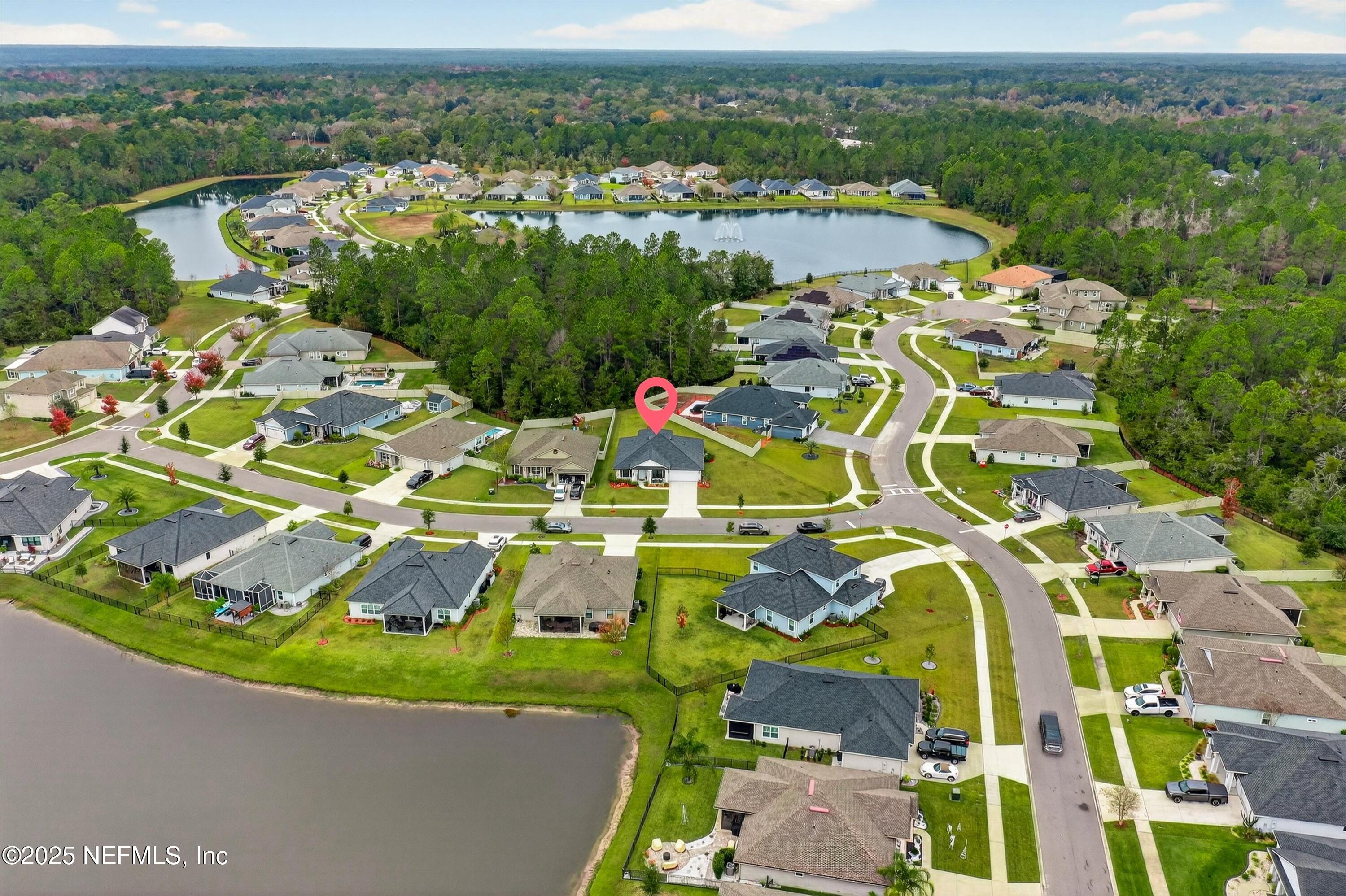 1733 Austin Lk Way Middleburg, FL 32068 - Photo 2 of 37 02-Aerial Front