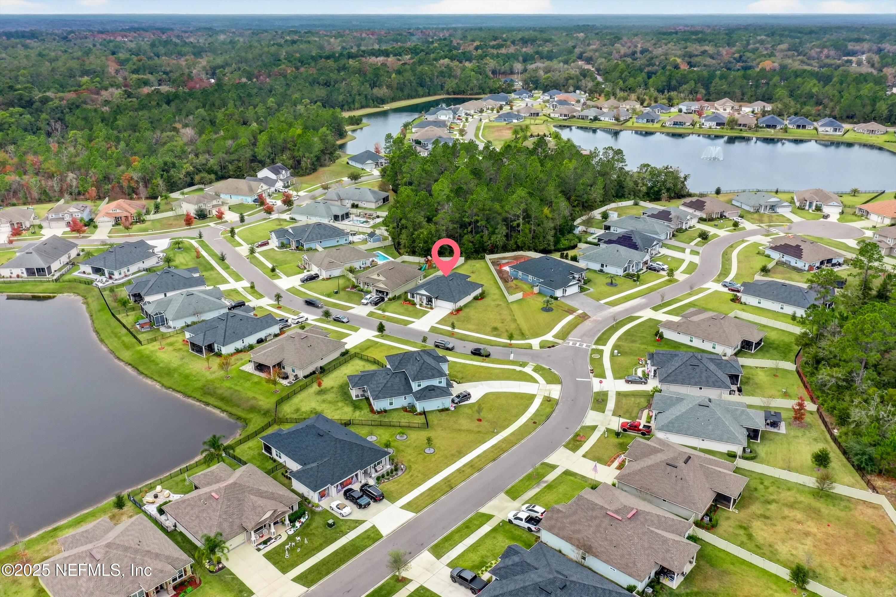 1733 Austin Lk Way Middleburg, FL 32068 - Photo 32 of 37 31-Aerial showing Corner lot