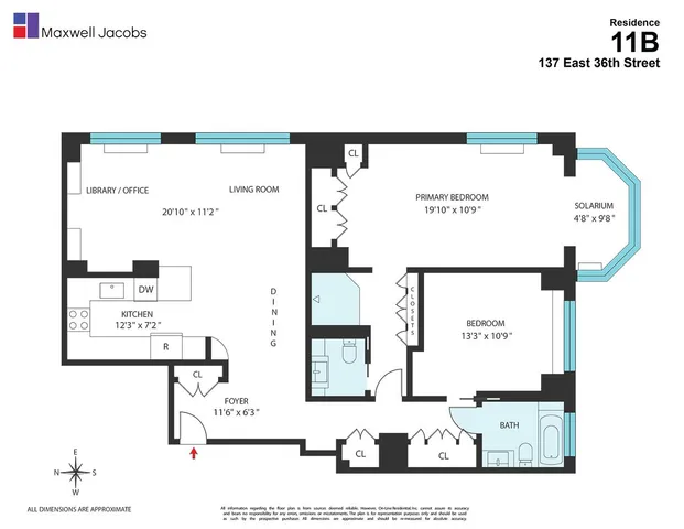 $1,150,080 | 137 East 36th Street, Unit 11B | Murray Hill