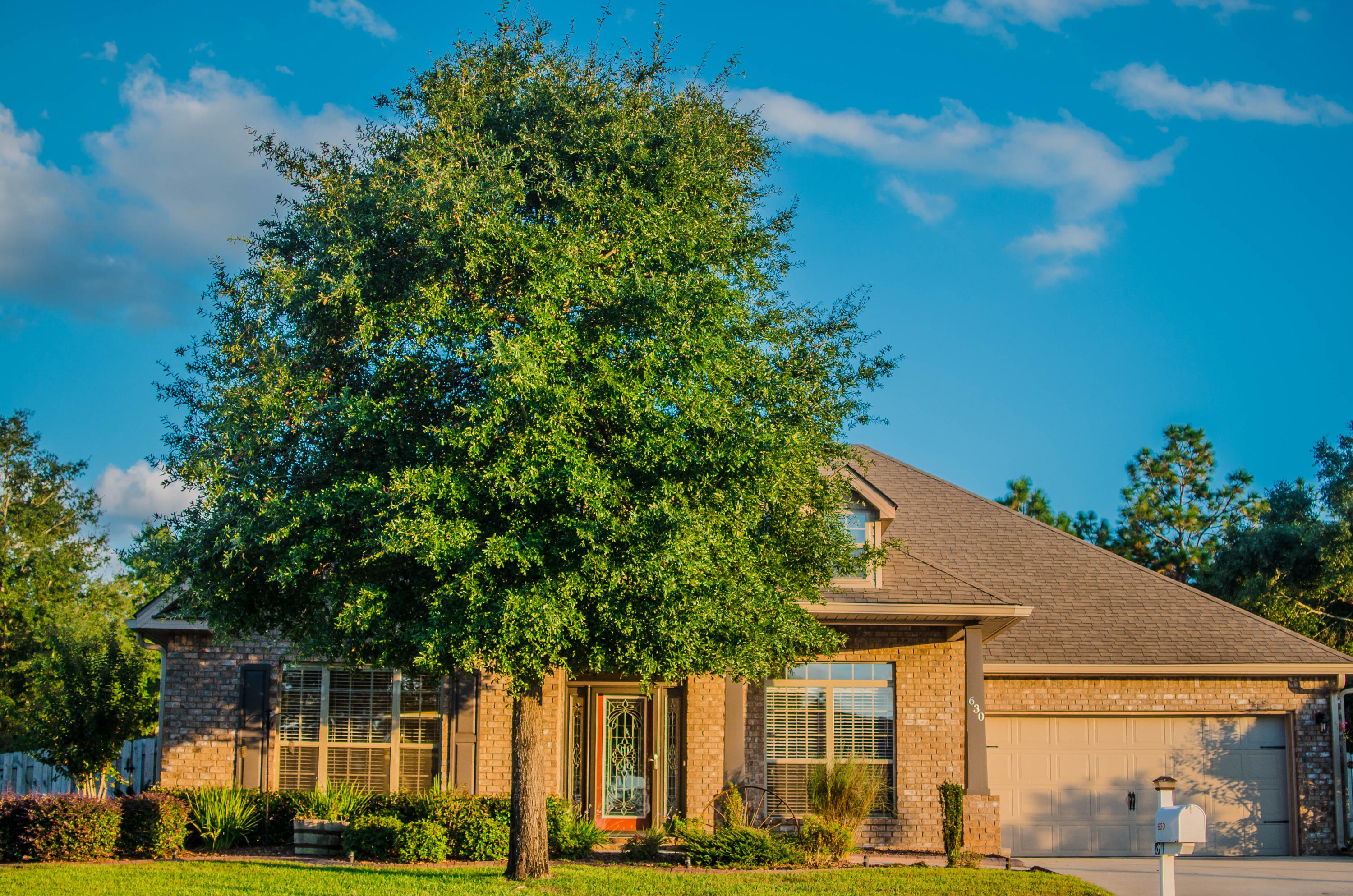 630 Red Fern Road Crestview, FL 32536 - Photo 1 of 38 a front view of a house with a garden