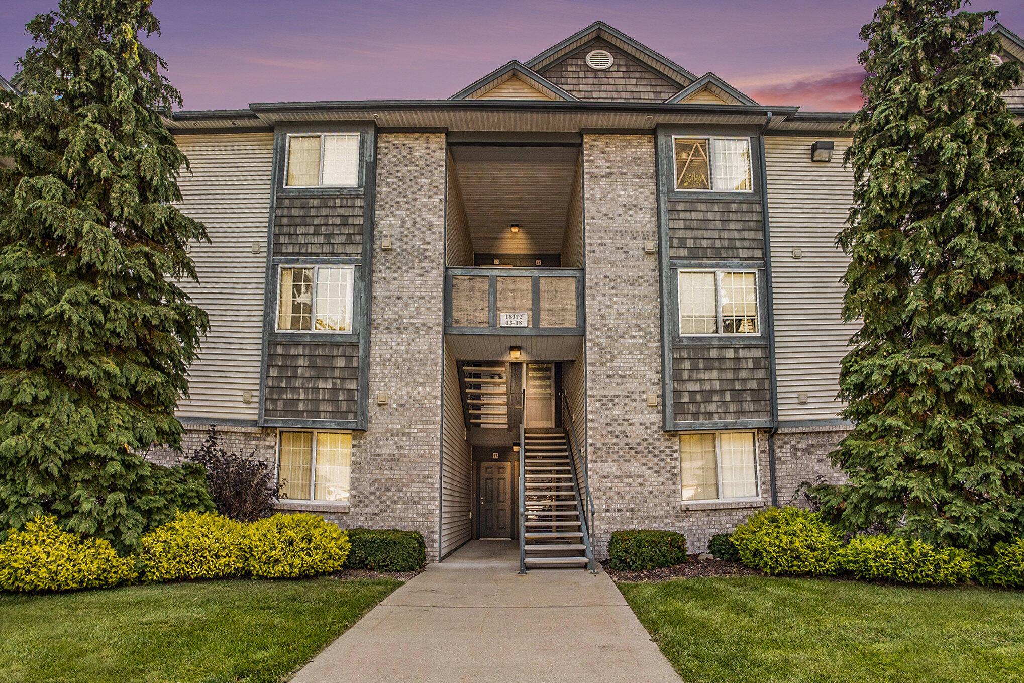 18372 North Ridge Court, Unit 15 Spring Lake, MI 49456 - Photo 1 of 30 Front @ Twilight