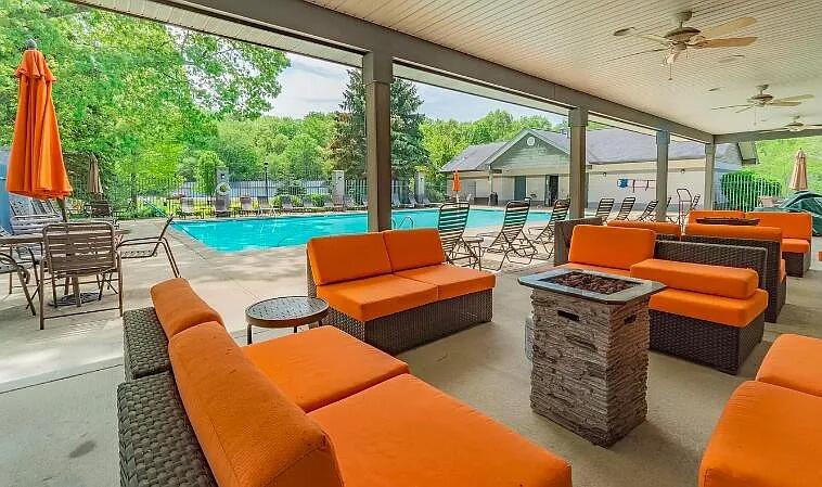18372 North Ridge Court, Unit 15 Spring Lake, MI 49456 - Photo 18 of 30 Clubhouse Patio
